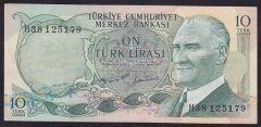 6.EMİSYON 2.TERTİP 10 LİRA H38 125179 ÇÇT ÇİLALTI