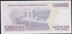 7.EMİSYON 4.TERTİP 500000 LİRA J73 747888 ÇİLALTI ÇİL