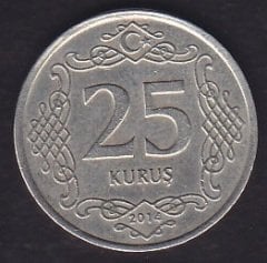 2014 Yılı 25 Kuruş