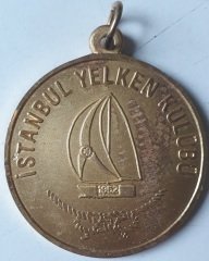 İSTANBUL YELKEN KULÜBÜ MADALYA 5CM