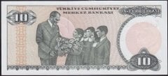 7.Emisyon 2.Tertip 10 Lira E34 752550 Çil
