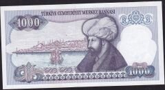 7.Emisyon 2.Tertip 1000 Lira J35 163557 Çil