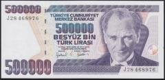 7.Emisyon 4.Tertip 500.000 Lira J28 468976 Çil