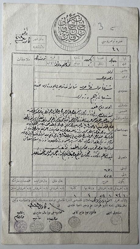 Osmanlı Tapu - Doğu Avrupa