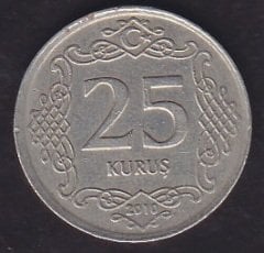 2010 Yılı 25 Kuruş