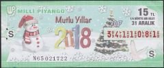 2017 31 Aralık Çeyrek Bilet - S Serisi