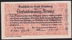 Almanya 25 Pfennig Notgeld 1920 Çil