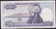 7.Emisyon 2.Tertip 1000 Lira I19 811315 Çok Temiz