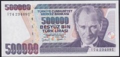 7.EMİSYON 4.TERTİP 500000 LİRA I74 234091 ÇİL