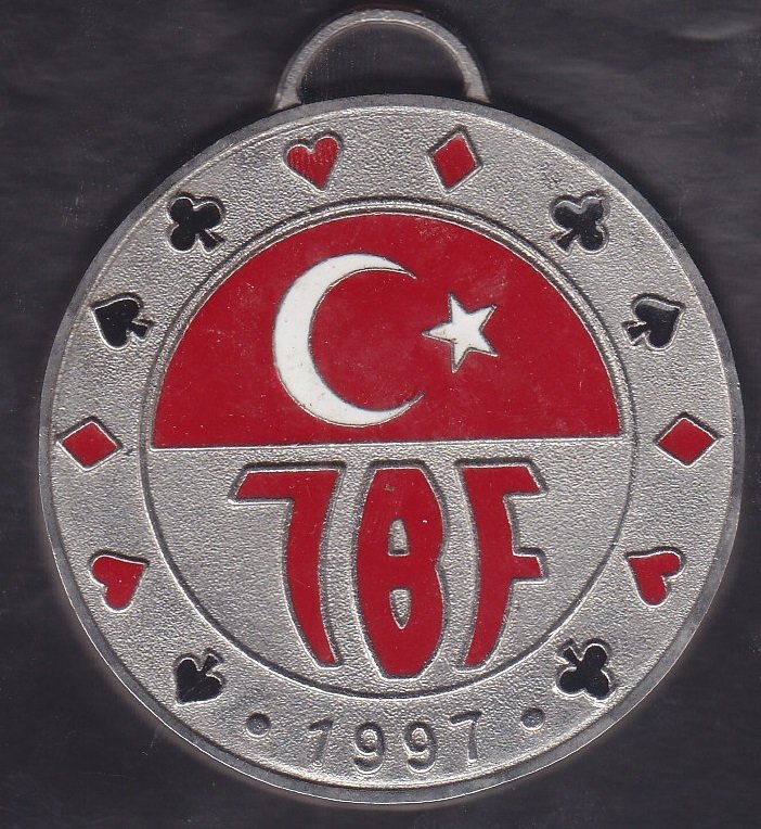 TÜRKİYE BRİÇ FEDERASYONU 1997  ( 5.5 CM )