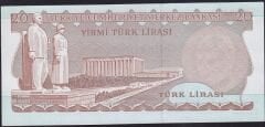 6.Emisyon 2.Tertip 20 Lira E05 325106 Çilaltı Çil