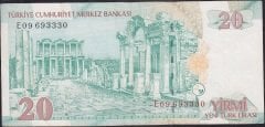 8.Emisyon 20 YTL E09 693330 Çok Temiz