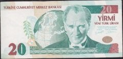 8.Emisyon 20 YTL E09 693330 Çok Temiz