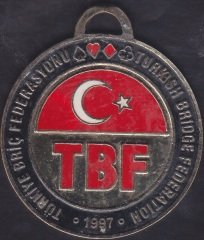 TÜRKİYE BRİÇ FEDERASYONU 1997  ( 5.5 CM )