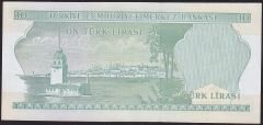 6.Emisyon 2.Tertip 10 Lira L46 000020 Çil Güzel Numara