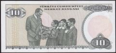 7.Emisyon 2.Tertip 10 Lira E46 701583 Çilaltı