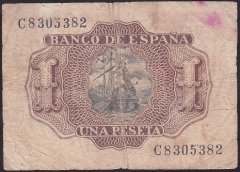 İSPANYA 1 PESETA 1953 TEMİZ eski para fiyatları