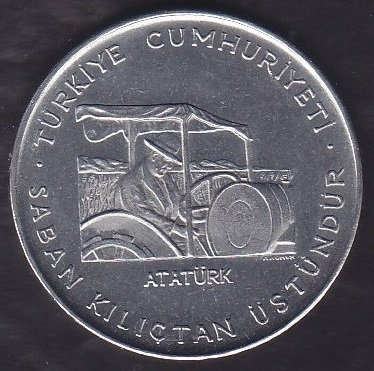 1970 YILI 2.5 LİRA  FAO ( HAFİF VURUK VAR)