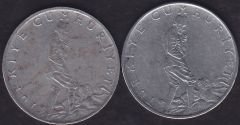 1974 Yılı 2.5 Lira (Ters Düz Takım)