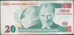 8.Emisyon 20 YTL D89 977212 Çok Temiz