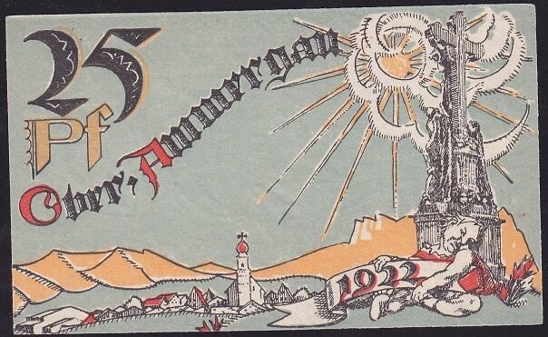 Almanya 25 Pfennig Notgeld 1921 Çil