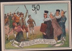 Almanya 50 Pfennig Notgeld 1921 Çil