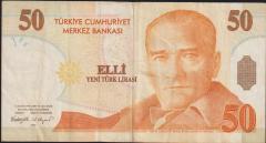 8.Emisyon 50 YTL C24 326891 Çok Temiz+