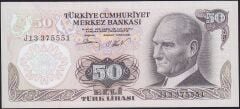 6.Emisyon 2.Tertip 50 Lira J13 375551 Çilaltı Çil