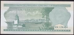 6.Emisyon 2.Tertip 10 Lira L44 128585 Çilaltı