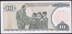 7.Emisyon 2.Tertip 10 Lira E45 228089 Çil
