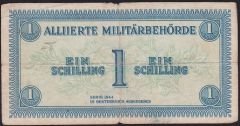 Avusturya 1 Şiling 1944 Temiz