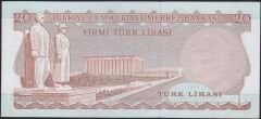 6.Emisyon 2.Tertip 20 Lira C73 286495 Çilaltı