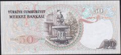 6.Emisyon 2.Tertip 50 Lira J25 493448 Çilaltı Çil