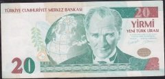 8.Emisyon 20 YTL C43 932705 Çok Temiz