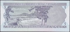 6.Emisyon 2.Tertip 5 Lira K85 237456 Çilaltı Çil