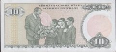 7.Emisyon 2.Tertip 10 Lira D48 121644 Çil