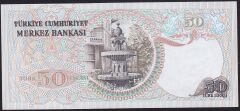 6.Emisyon 2.Tertip 50 Lira J12 478900 Çil