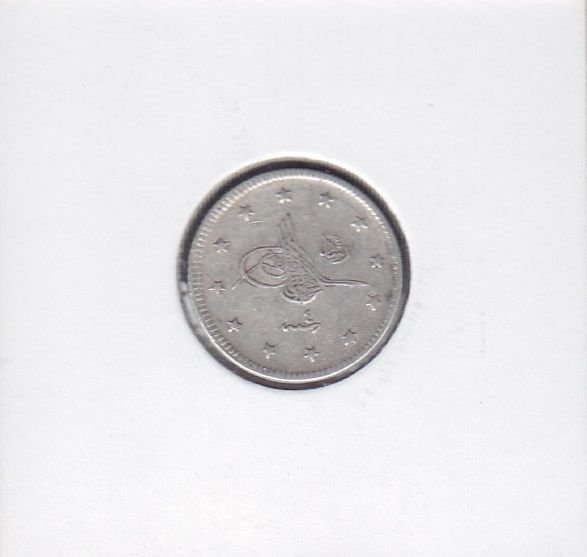 1327/4 Reşat 2 Kuruş Gümüş