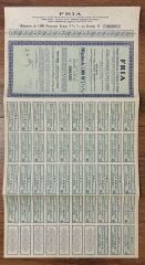 Hisse Senedi - FRİA 1960 ( 50 X 27 cm )