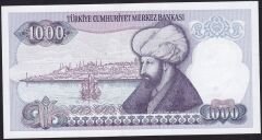7.Emisyon 2.Tertip 1000 Lira G77 666777 Çil