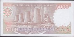 7.Emisyon 4.Tertip 5000 Lira H42 752800 Çil