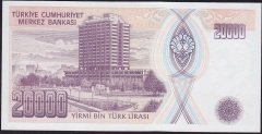 7.Emisyon 2.Tertip 20000 Lira G43 955551 Çil