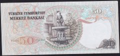 6.Emisyon 2.Tertip 50 Lira J21 427612 Çilaltı Çil