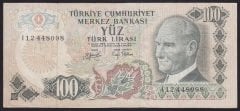 6.EMİSYON 2.TERTİP 100 LİRA I12 448098 ÇOK TEMİZ