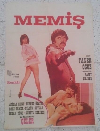 BEHÇET NACAR - MEMİŞ - FİLM AFİŞİ - 86 X 62 KÜÇÜK BOY