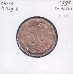 Şili 50 Pesos 1998