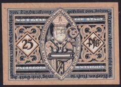 Almanya 25 Pfennig Notgeld 1920 Çil