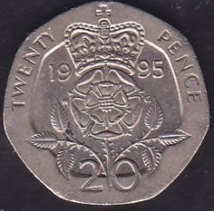 İngiltere 20 Pence 1995