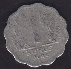 1940 YILI 1 KURUŞ  eski para alan yerler