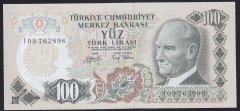 6.EMİSYON 2.TERTİP 100 LİRA I09 762896 ÇİL